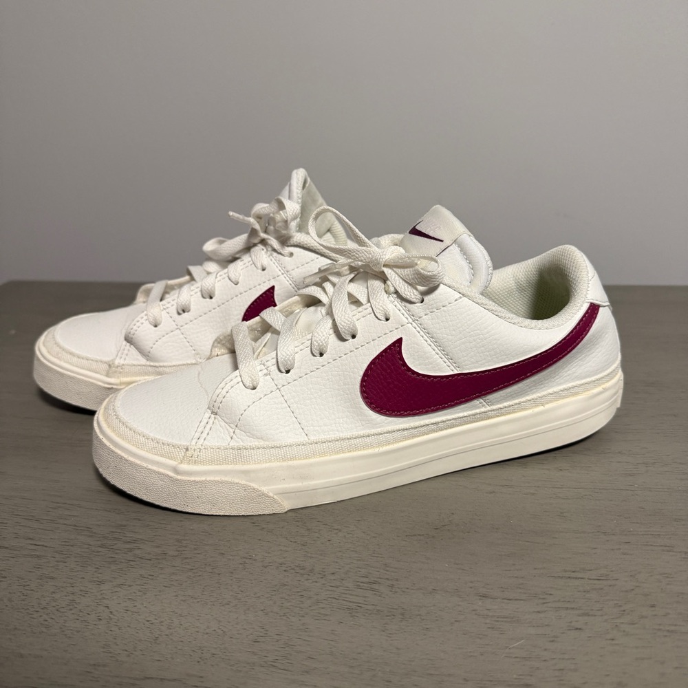 Ladies Nike Court Legacy in colour “Rosewood”
